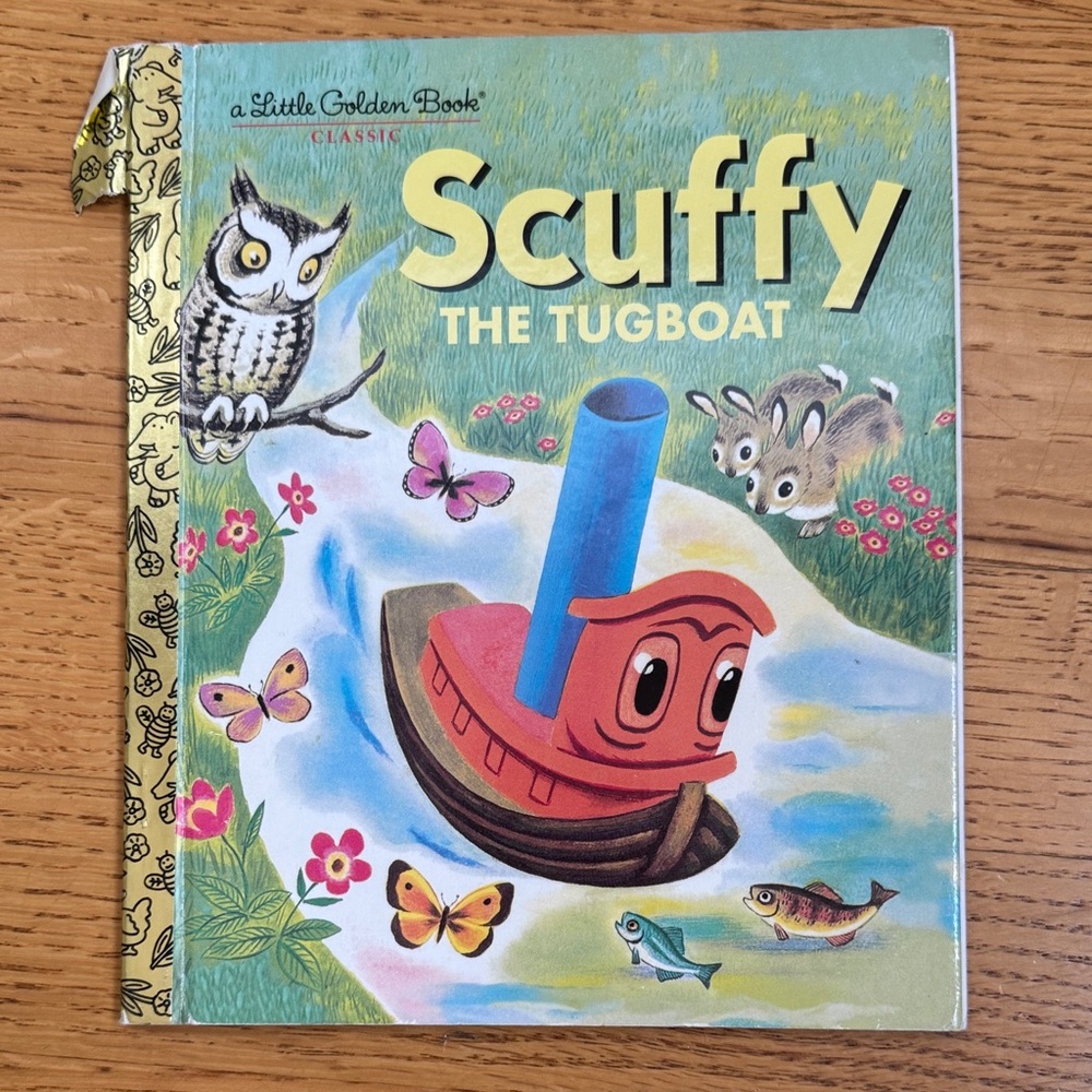 Little Golden Book: Scuffy the Tugboat